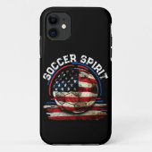 Voetbal Spirit USA, Voetbal Fan Case-Mate iPhone Case (Achterkant)