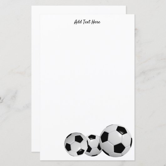 Voetbal Sport (Voorkant / Achterkant)