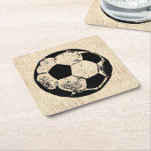 voetbal sport Art  sport Kartonnen Onderzetters (Schuin)