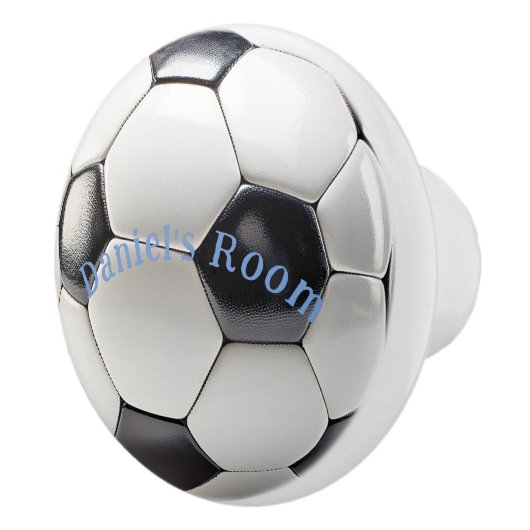 Voetbal sport fan speler keramische knop (Rechts)