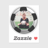Voetbal Sport Foto Sticker (Vel)