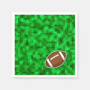 Voetbal Sport Gras Touchdown Fans Wedstrijd Pret Servet