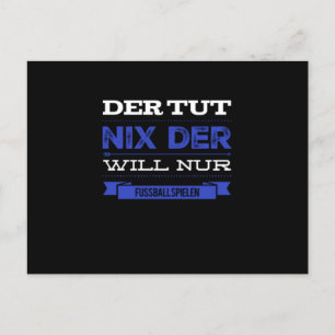 Voetbal Sport Hobby Gym Athlete Briefkaart