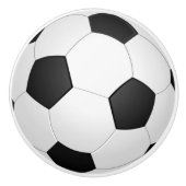 Voetbal Sport Keramische Knop (Voorkant)