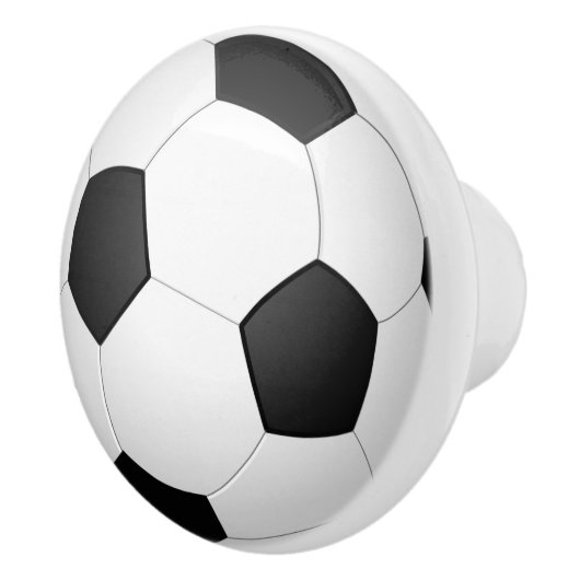 Voetbal Sport Keramische Knop (Rechts)