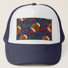 Voetbal Sport Kunst Trucker Pet