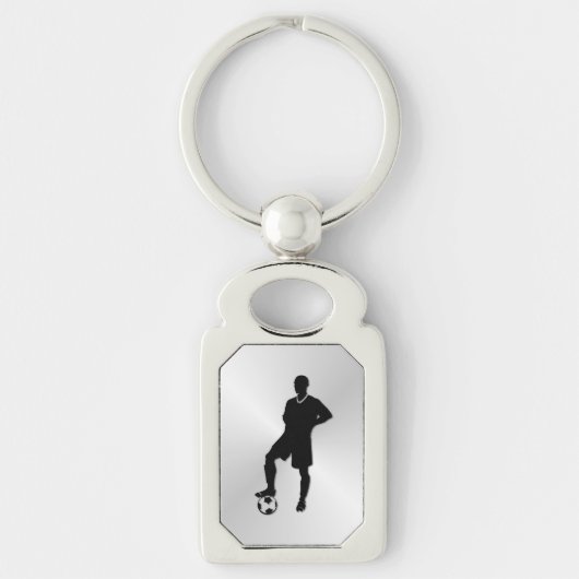 Voetbal  / Sport Ontwerp Persoonlijk Sleutelhanger (Voorkant)
