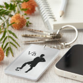 Voetbal  / Sport Ontwerp Sleutelhanger (Voorkant Rechts)