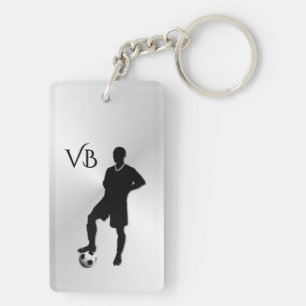 Voetbal  / Sport Ontwerp Sleutelhanger