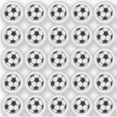 Voetbal Sport Praktijkplanner / Scrapbooking Sticker (Voorkant)
