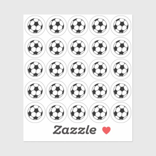 Voetbal Sport Praktijkplanner / Scrapbooking Sticker (Vel)