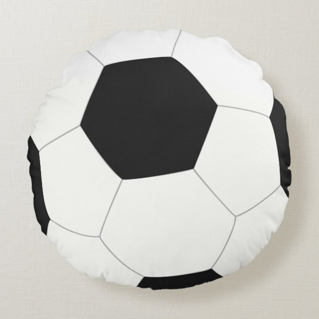 Voetbal Sport Rond Kussen (Voorkant)