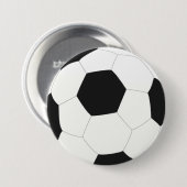 Voetbal Sport Ronde Button 7,6 Cm (Voorkant /achterkant)
