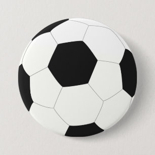 Voetbal Sport Ronde Button 7,6 Cm