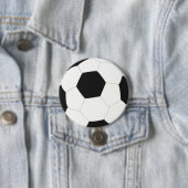 Voetbal Sport Ronde Button 7,6 Cm (In situ)