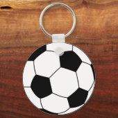 Voetbal sport sleutelhanger (Voorkant)