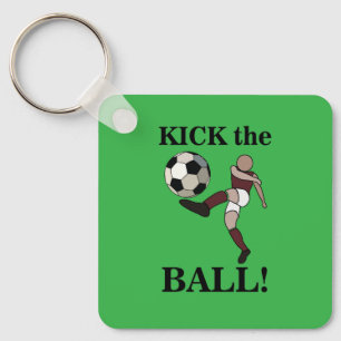 Voetbal Sport Speler Coach Fan Sleutelhanger