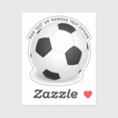 Voetbal Sport Sticker (Vel)