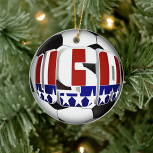 Voetbal Sportartikelen VS Keramisch Ornament