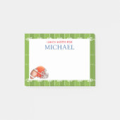 Voetbal Sportballen Kinderen Aangepaste Lunchbox  Post-it® Notes (Voorkant)