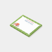 Voetbal Sportballen Kinderen Aangepaste Lunchbox  Post-it® Notes (Schuin)