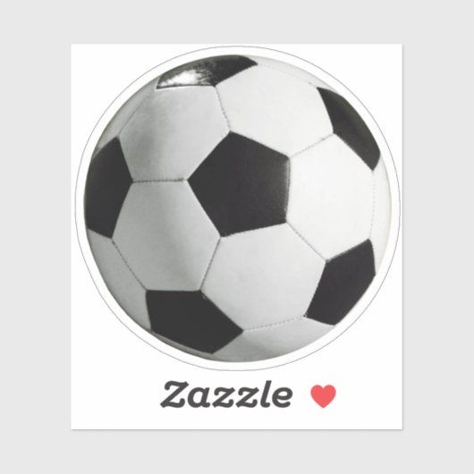 Voetbal Sportfoto Sticker (Vel)