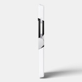 Voetbal Sportmonogram Player Nummer Kinder Case-Mate iPhone Case (Achterkant / Links)