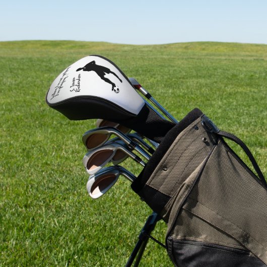 Voetbal/Sportontwerp persoonlijk Golfheadcover (Insitu)
