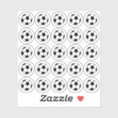 Voetbal Sportpraktijk Planner / Scrapbooking Sticker (Vel)