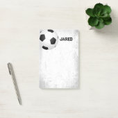 voetbal Sports Post It Note Distressed Style (Kantoor)