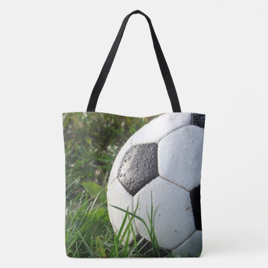 voetbal Sportteam Voetbal Mam Canvas tas (Achterkant)