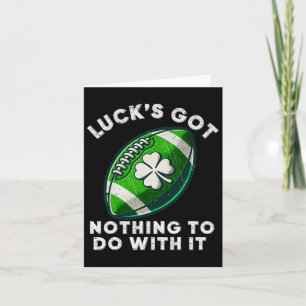 Voetbal St Patrick's Day Jongens Mannen St Paddys  Kaart