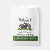 Voetbal staarthek & vier touchdown koppels bedankzakje (Voorkant)