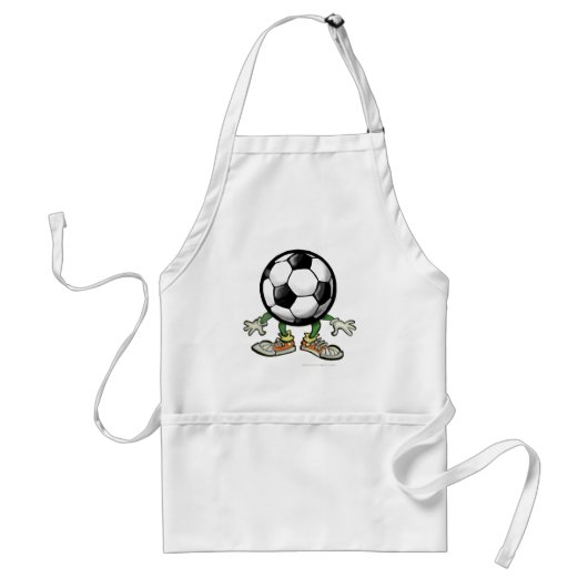 Voetbal Standaard Schort (Voorkant)