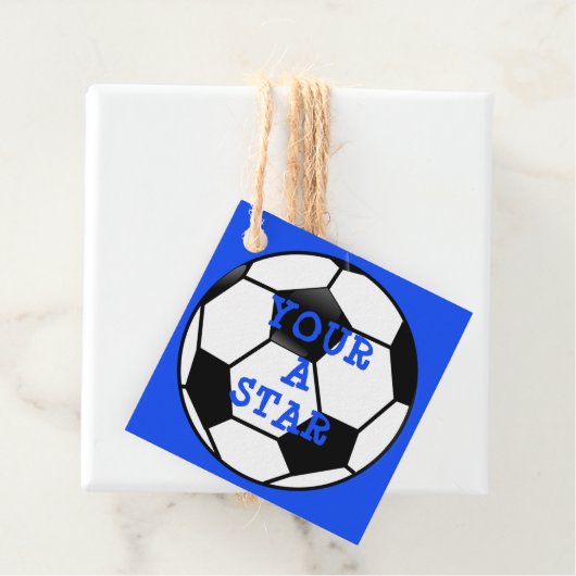 Voetbal Star SportsBedankt Bedankjes Labels (In situ)