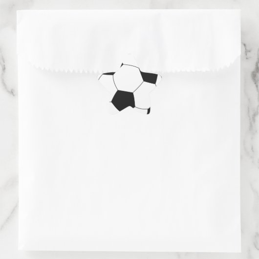 Voetbal Star Sticker (Tas)