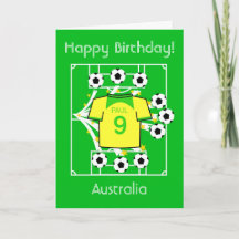 Voetbal Ster Australië Kaart