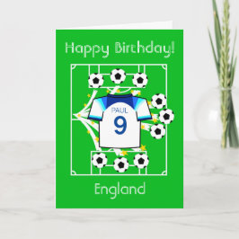 Voetbal Ster Engeland Kaart