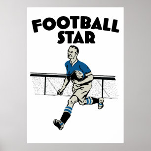 Voetbal Ster Poster