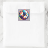 Voetbal sticker (Tas)