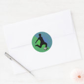 Voetbal Sticker - Boy Green (Envelop)