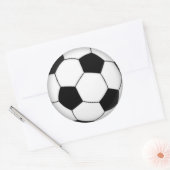 Voetbal Stickers (voeg tekst toe als je wilt) (Envelop)