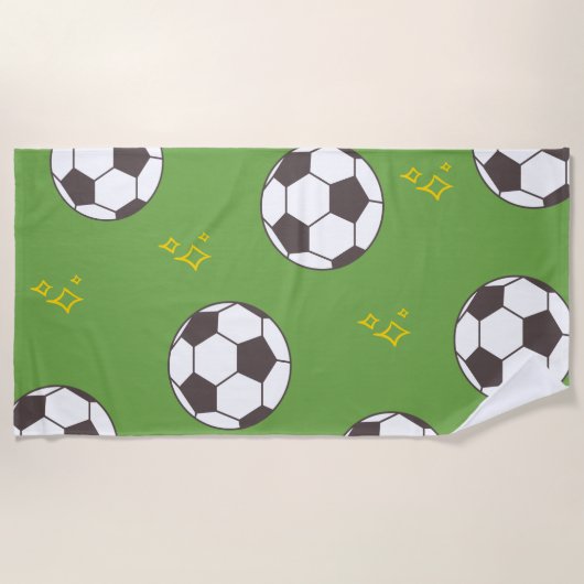 Voetbal Strandlaken (Voorkant)