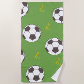 Voetbal Strandlaken (Voorkant)
