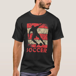 Voetbal Striker American Soccer voor Speler Team C T-shirt