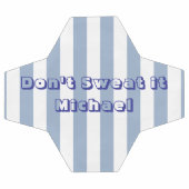 Voetbal Stripe Blauw & Wit Ball (Enkel)