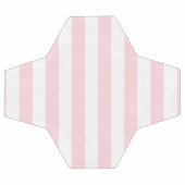 Voetbal Stripe Roze & Witte Bal (Enkel)