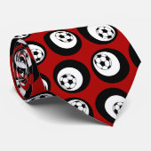 voetbal stropdas (Opgerold)