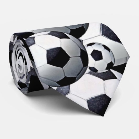 voetbal Stropdas (Opgerold)