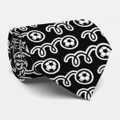 Voetbal stropdas voor spelers en fans (Opgerold)